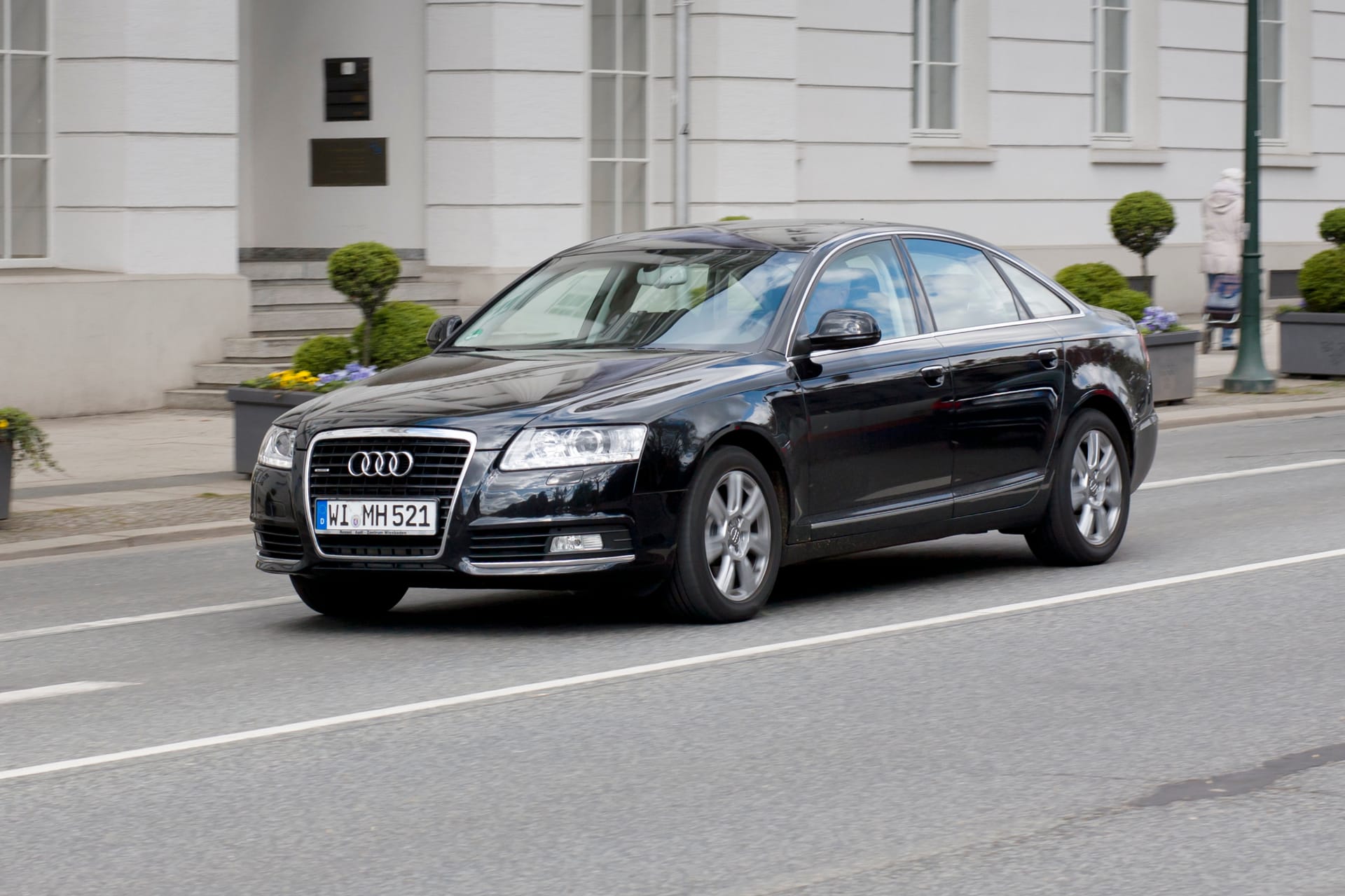 Audi A6 C6 na ulicy