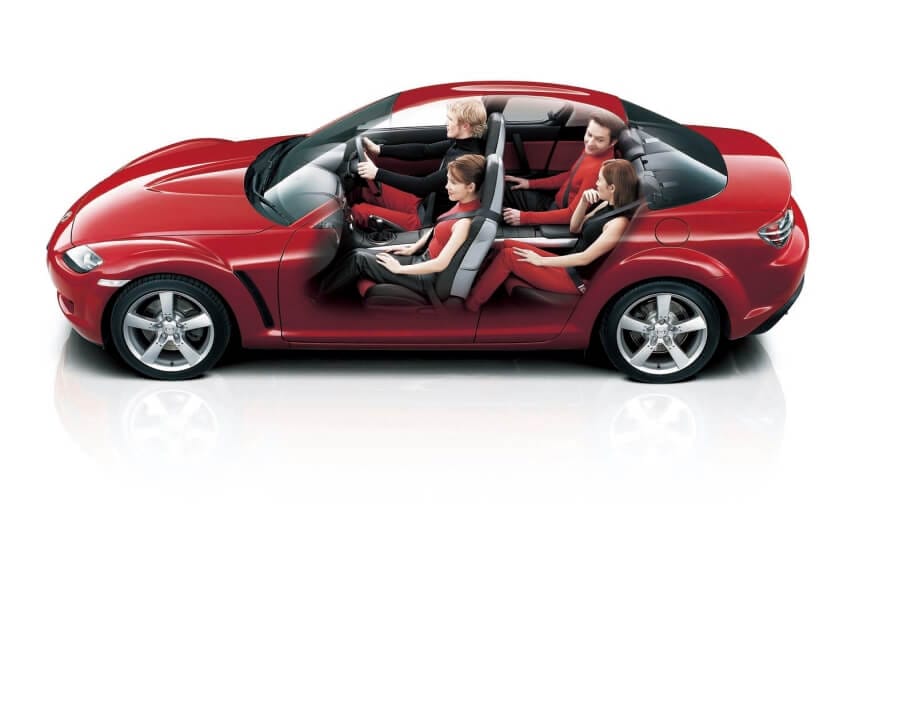 Mazda RX-8 - kabina