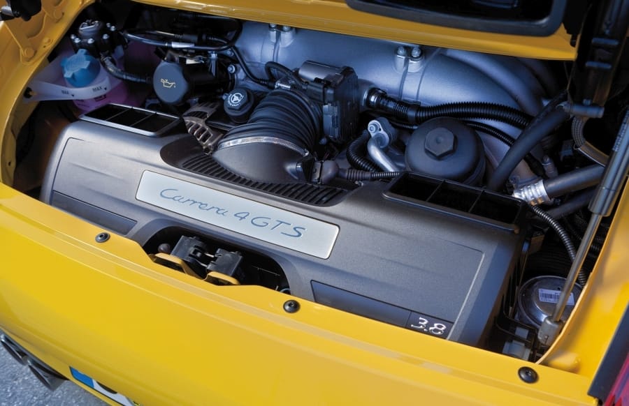 Porsche 911 - umiejscowienie silnika