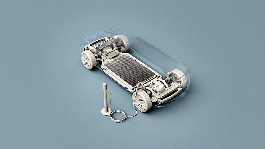 Volvo EX90 - akumulator