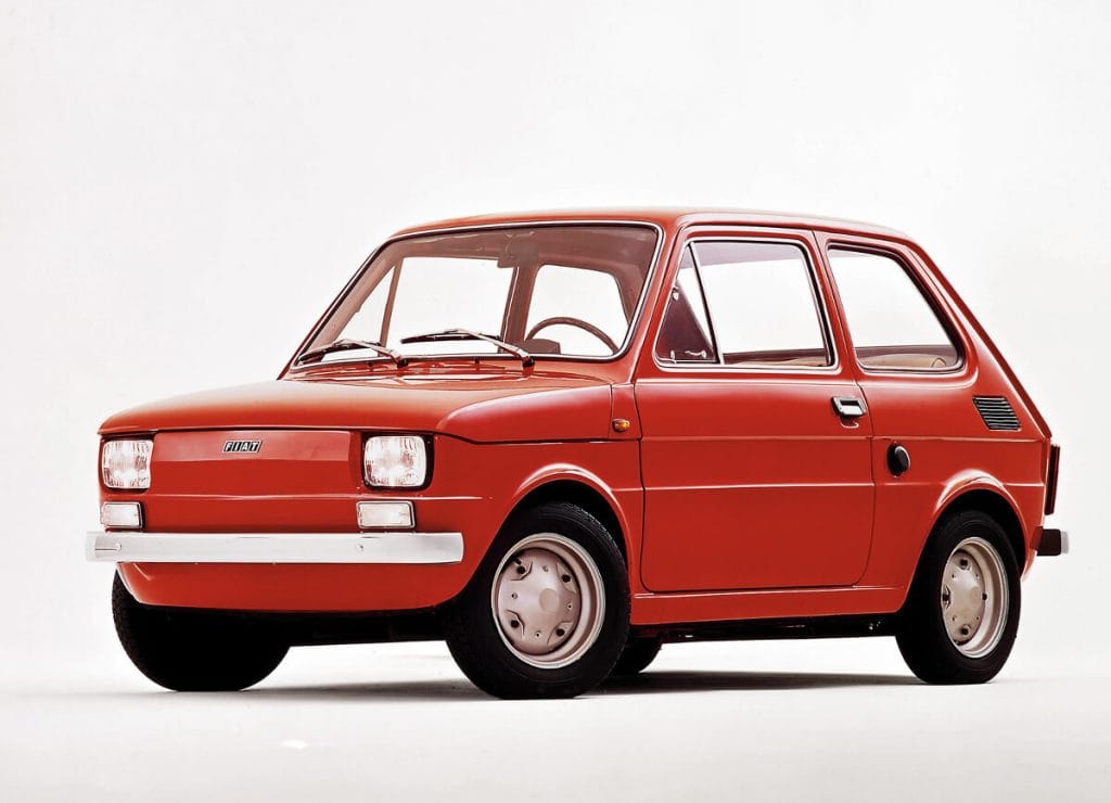 Samochód z PRL - Fiat 126p