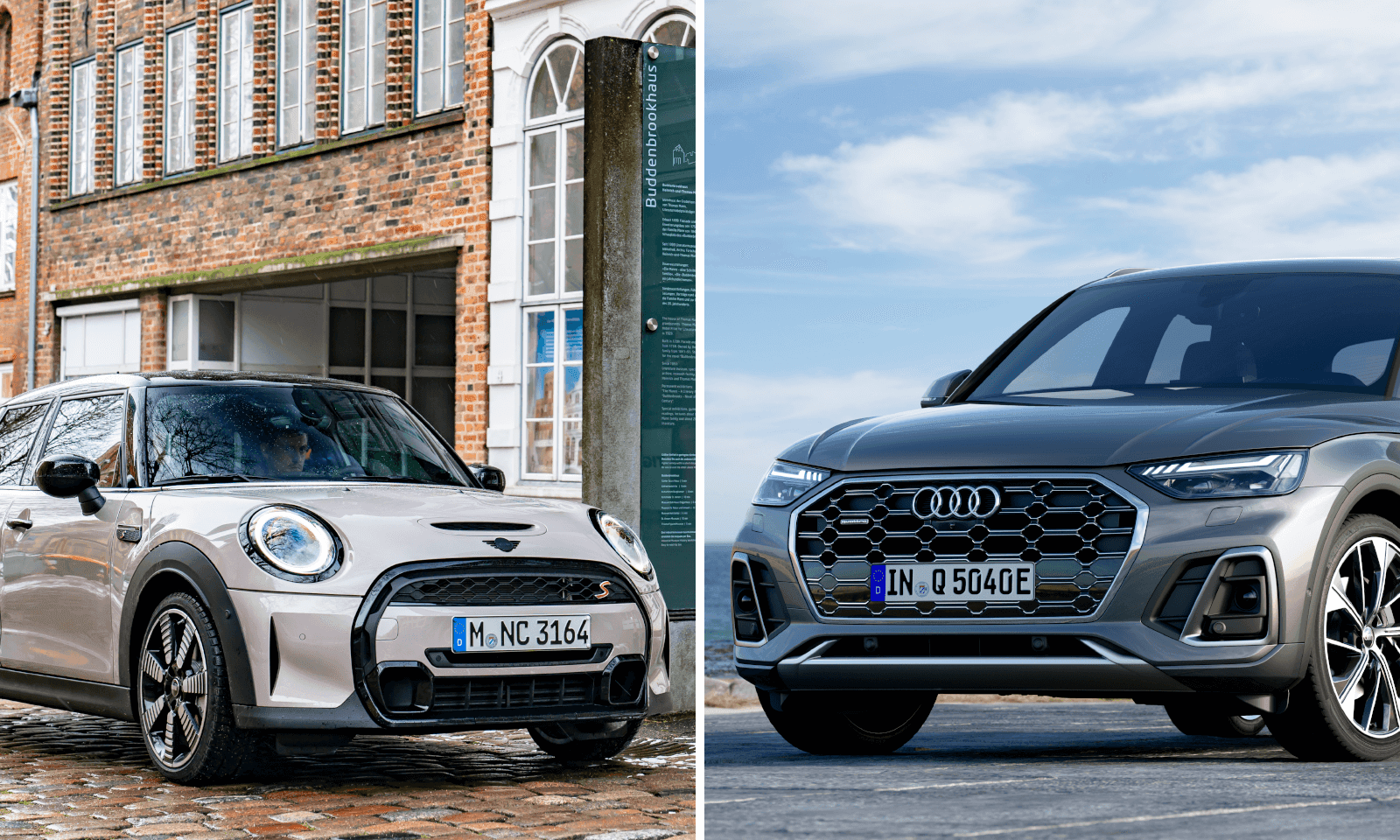 audi q5 i mini cooper
