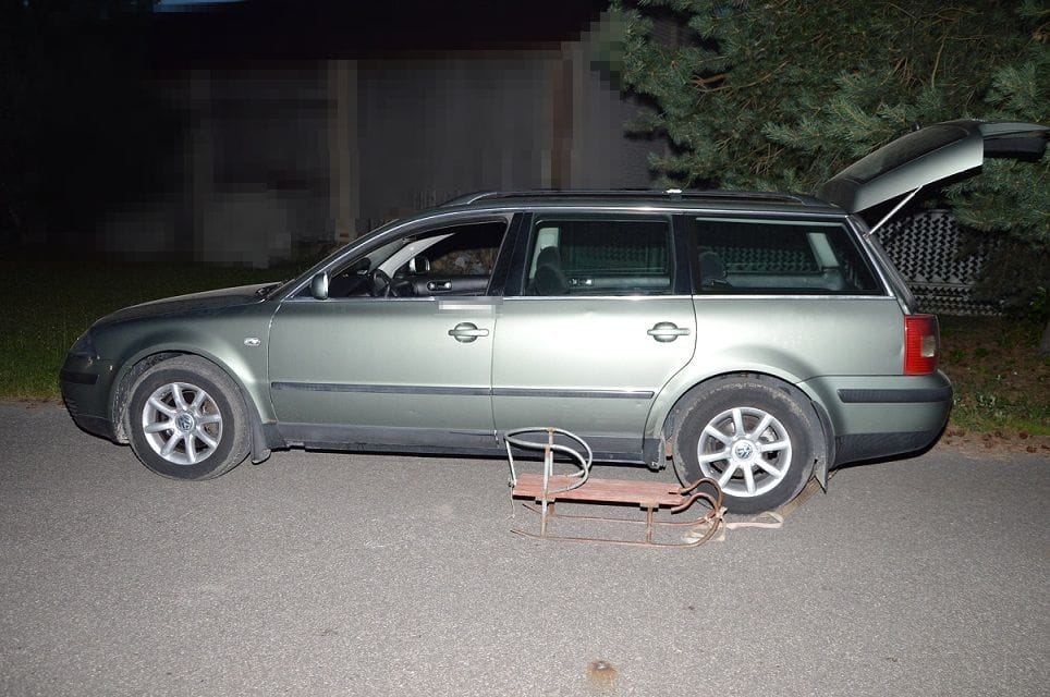 Tragiczny kulig w środku lata. Fot. Policja Bialska