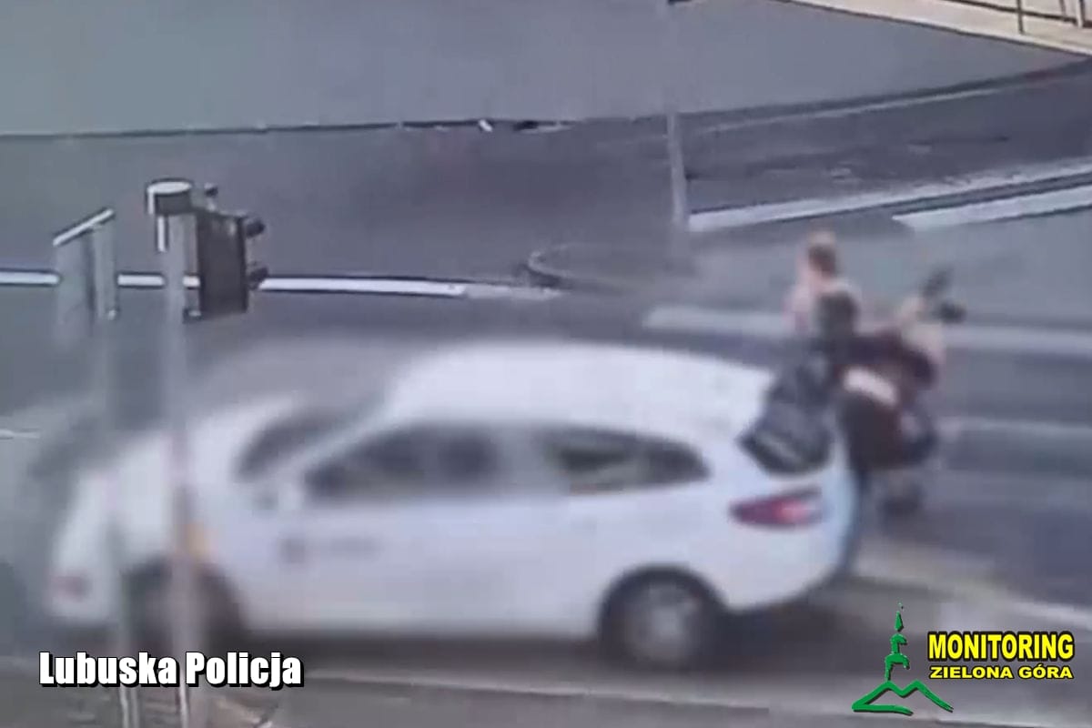 Potrącenie na pasach. 68-latek odpowie przed sądem. Fot. KPP Zielona Góra