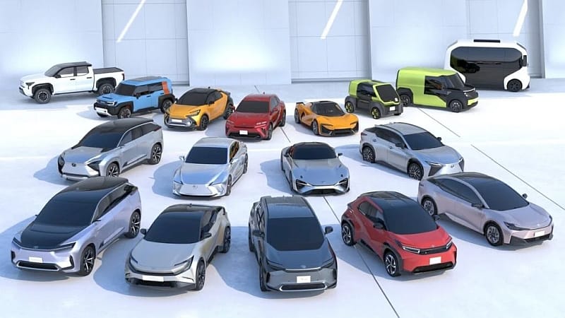 elektryczne Toyoty