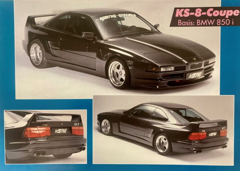 Czerwone BMW