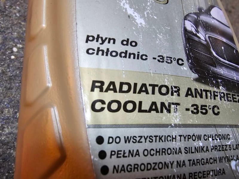 Koncentrat do chłodnic