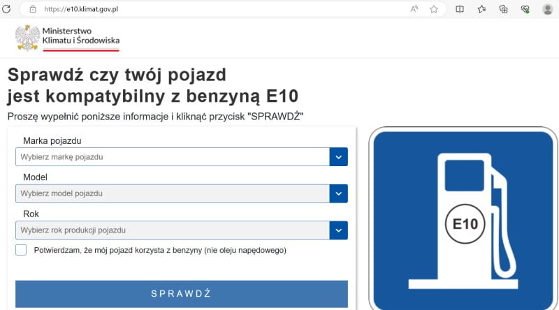 paliwo E10