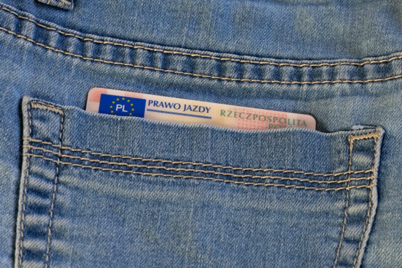 prawo jazdy kieszeń uprawnienia