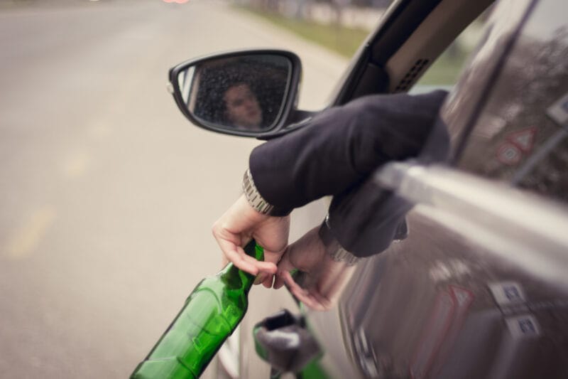 alkohol kierowca samochód