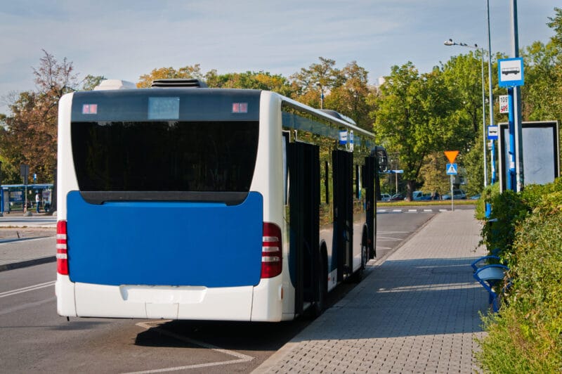 przystanek autobus droga znak
