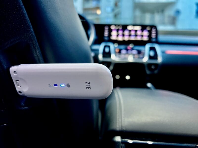 modem router USB internet w aucie