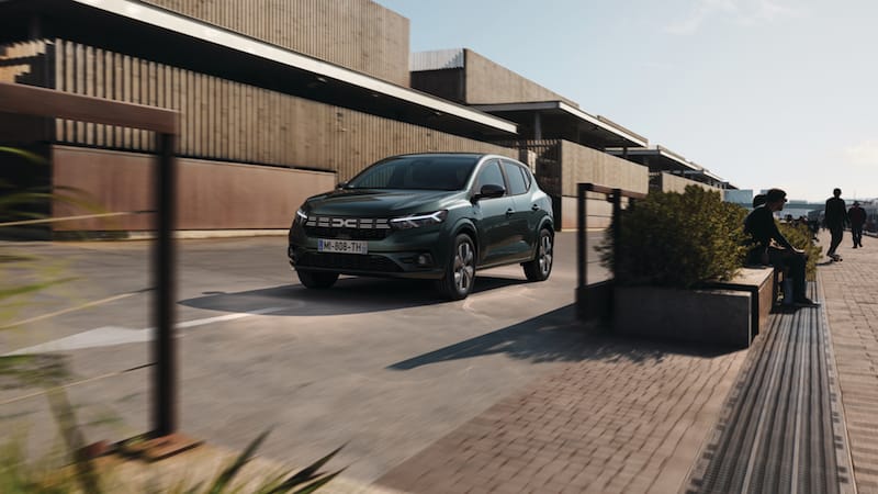 dacia sandero 2024 przód