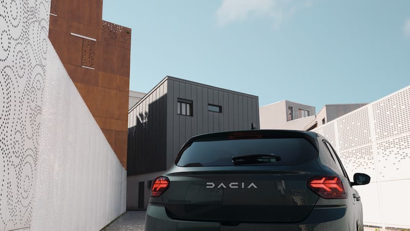 dacia sandero 2024 tył