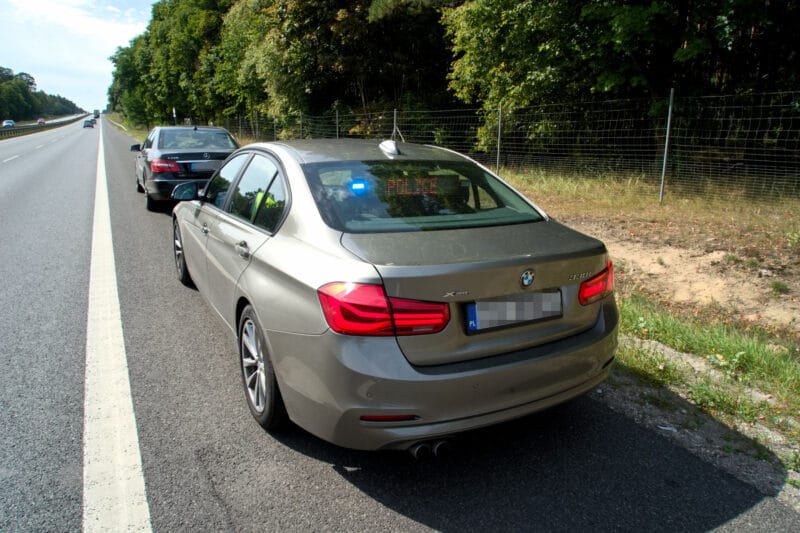wideorejestrator policja radiowóz