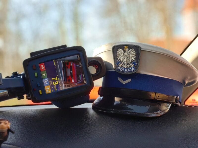 LTI 20/20 TRUCAM miernik laserowy czapka policja
