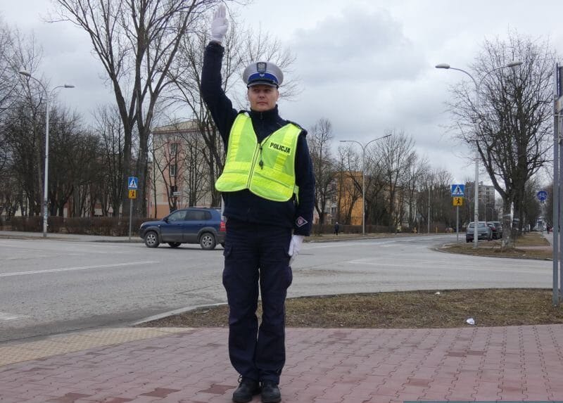 sygnał uwaga zmiana kierunku ruchu