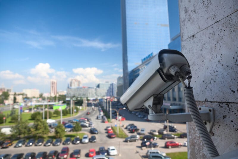kamera monitoring parking