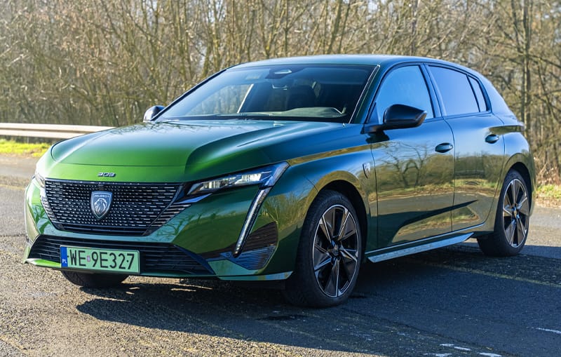 Peugeot E-308 przód