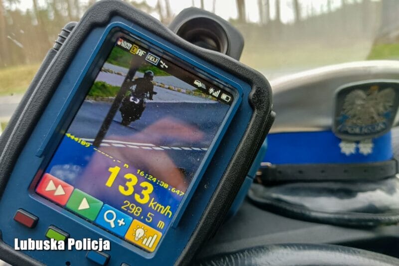 czapka policja aspirant miernik laserowy Trucam