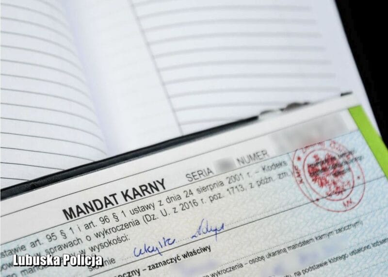mandat karny