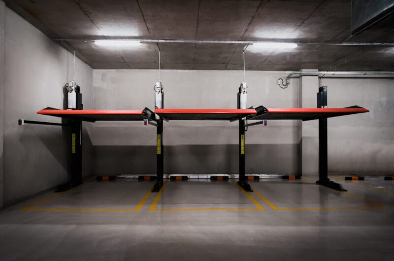platforma parkingowa zależna