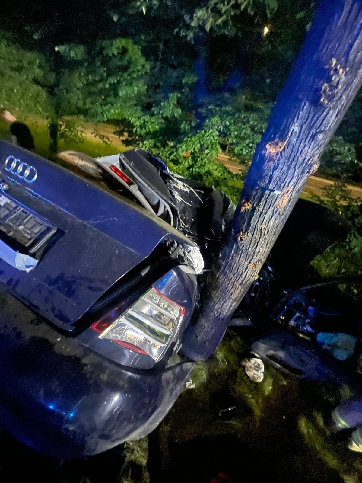 wypadek Audi A4 Gdańsk