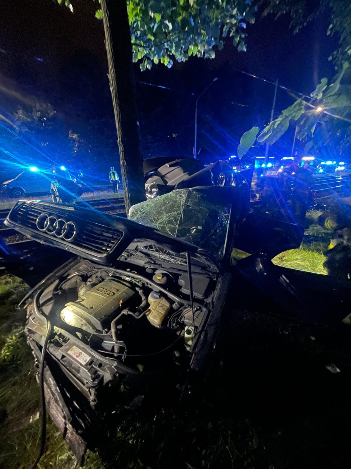 wypadek Audi A4 Gdańsk