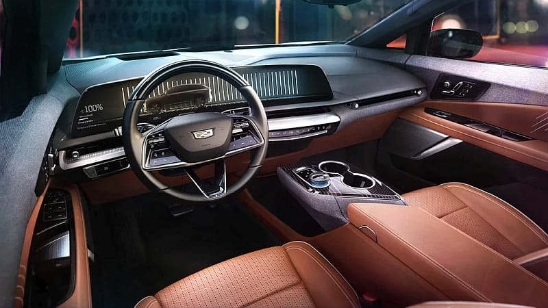 Cadillac Optiq - kokpit