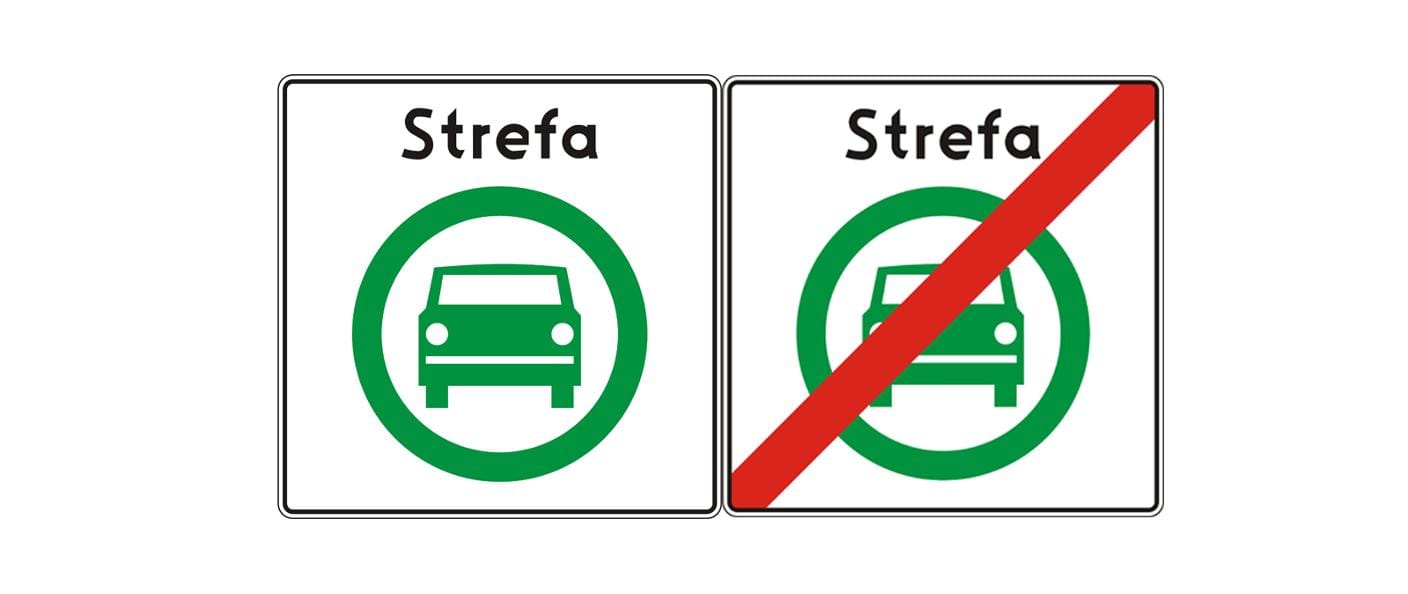 znak d-54 strefa czystego transportu