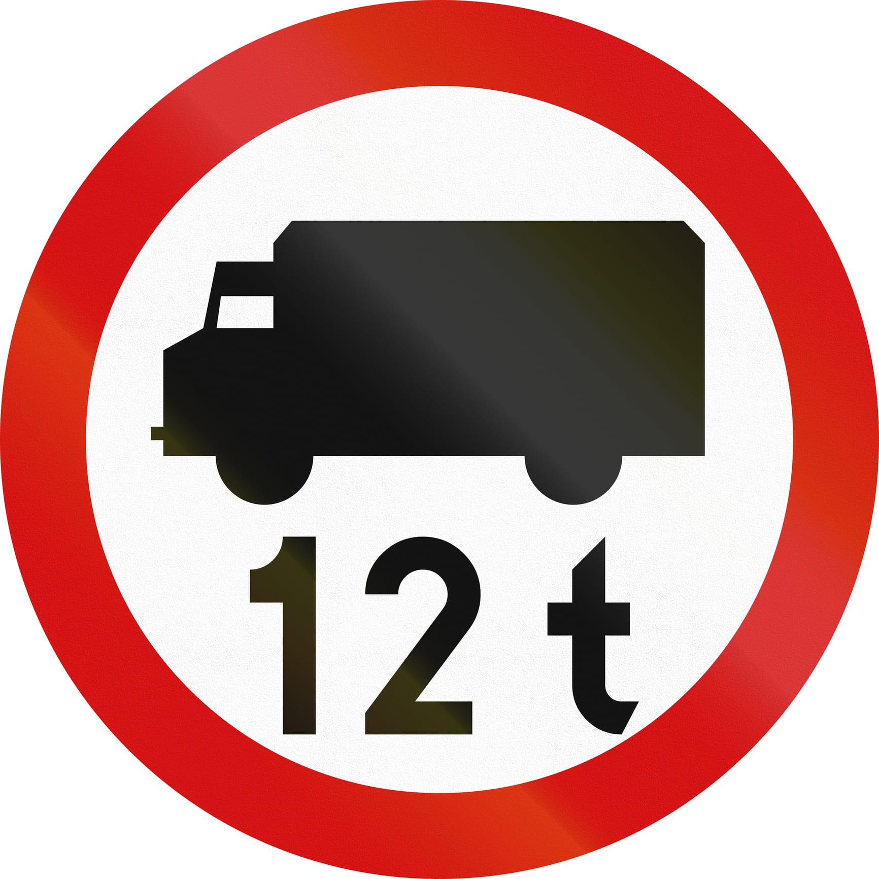 znak B-5 12 ton