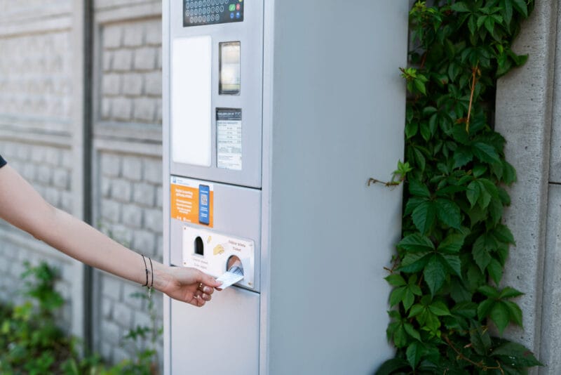 parkomat parkometr bilet