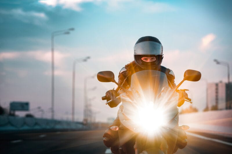 motocykl autostrada