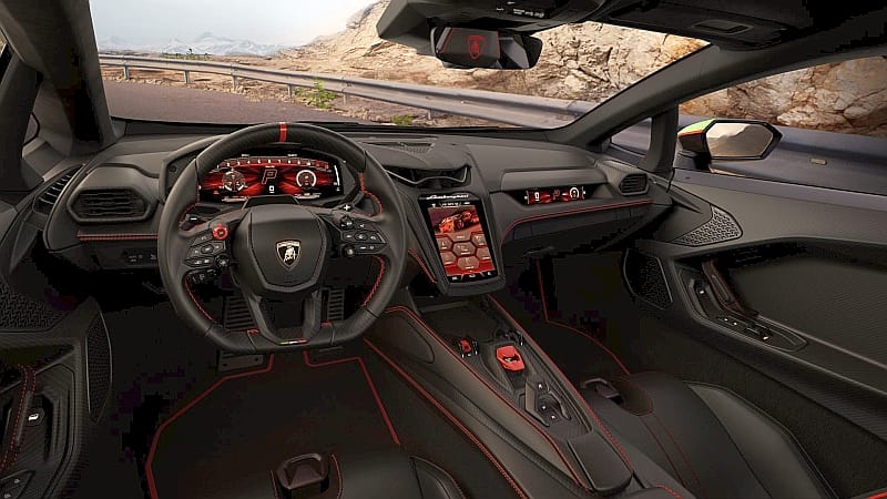 Lamborghini Temerario ( - kokpit