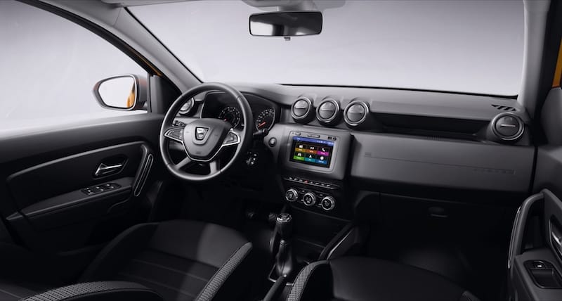 Dacia Duster II wnętrze
