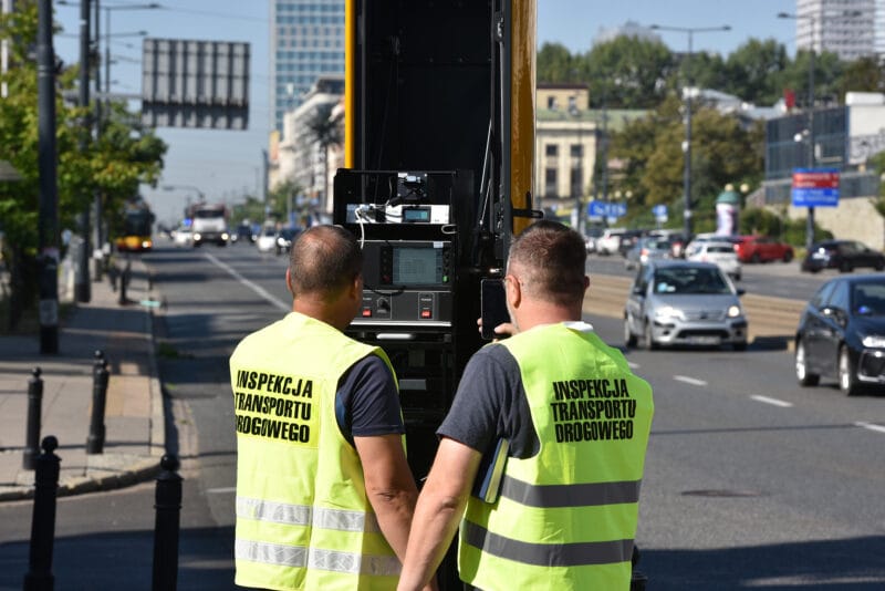 fotoradar Warszawa Multardar