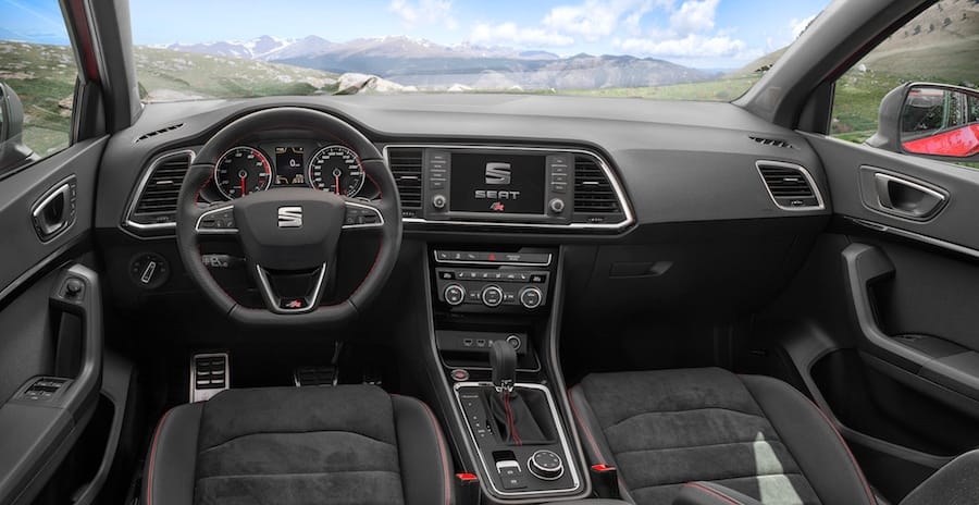 Seat Ateca deska rozdzielcza