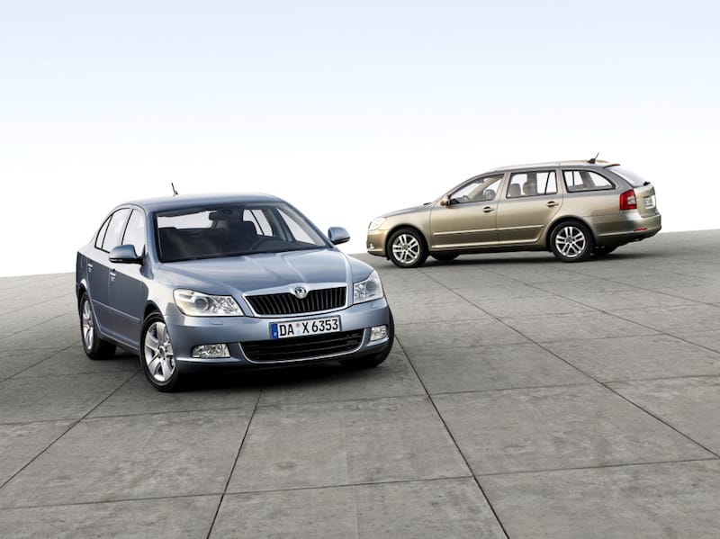 Skoda Octavia II polift