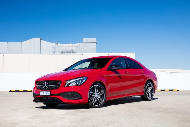 Mercedes CLA przód