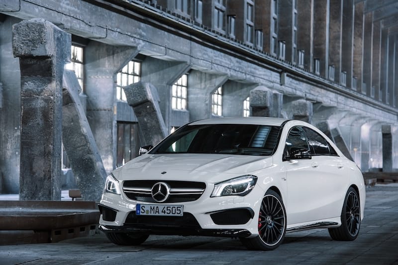 Mercedes CLA AMG 45 przód