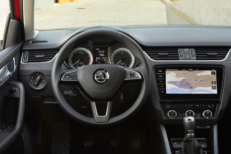 Skoda Octavia deska