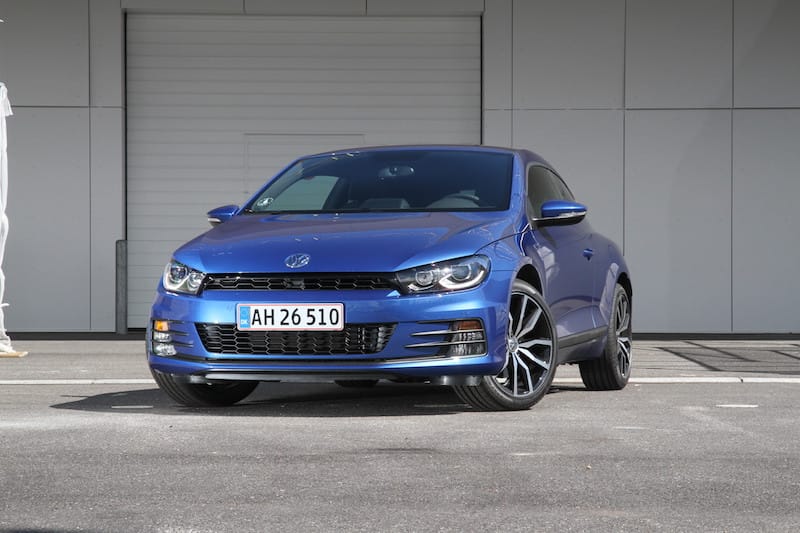 VW Scirocco przód