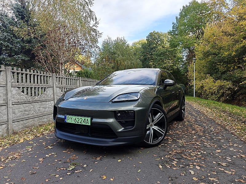 2024 nowe Porsche Macan 4S EV - przód