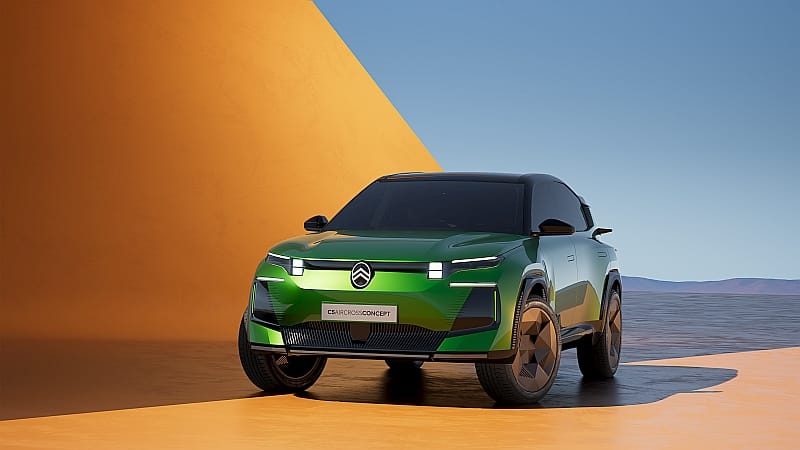 Nowy Citroen C5 Aircross Concept - przód
