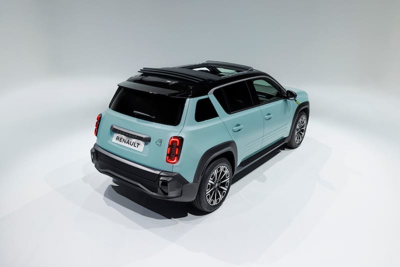 2025 Renault 4 dach otwierany roll dach