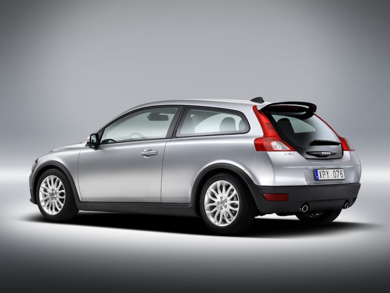 Volvo C30 tył bok