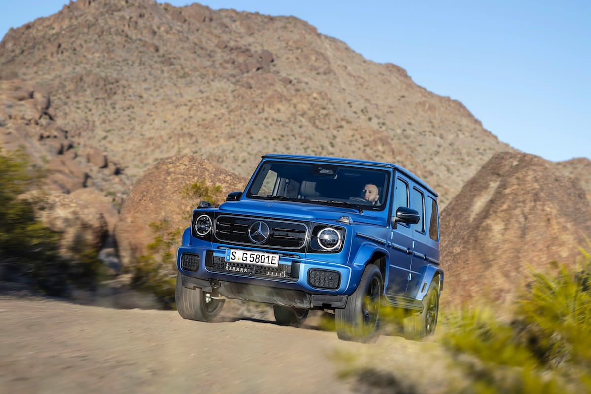 Mercedes G 580 przód