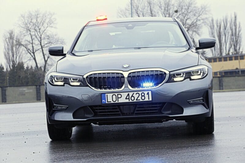 radiowóz BMW