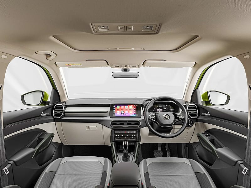 Skoda Kylaq - kokpit