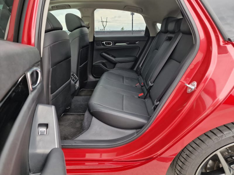 Honda Civic wnętrze kanapa